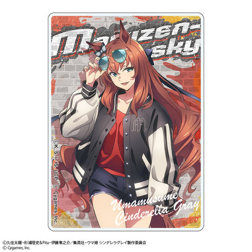 『ウマ娘 シンデレラグレイ』ウマ娘 シンデレラグレイトレーディングアクリルステッカー rebellious style ver.【BOX】