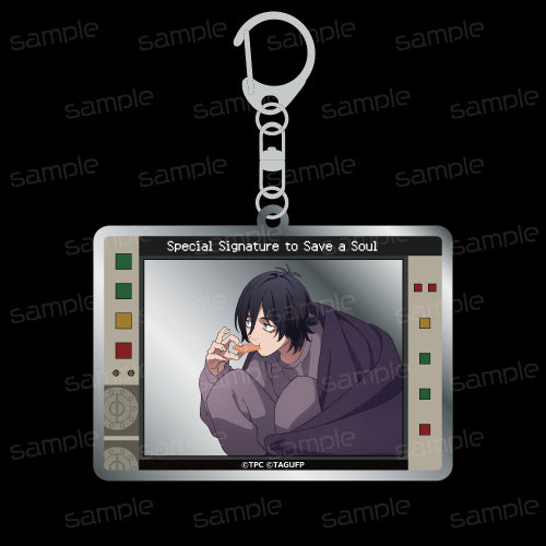 『グリッドマンユニバース』描き下ろし ガンメタリックキーホルダー【サムライ・キャリバー】