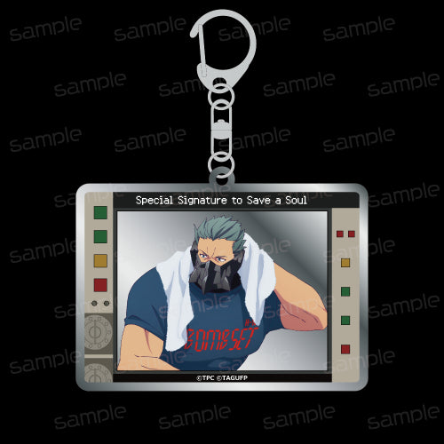 『グリッドマンユニバース』描き下ろし ガンメタリックキーホルダー【マックス】