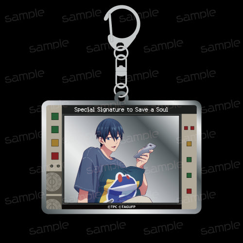 『グリッドマンユニバース』描き下ろし ガンメタリックキーホルダー【ヴィット】