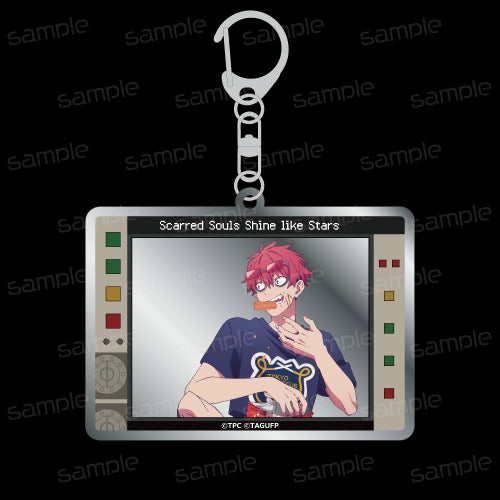 『グリッドマンユニバース』描き下ろし ガンメタリックキーホルダー【レックス】