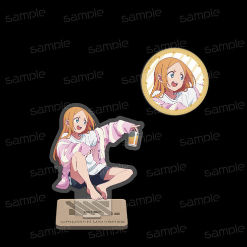 『グリッドマンユニバース』描き下ろし アクリルスタンド&缶バッジセット【ボラー】