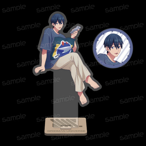 『グリッドマンユニバース』描き下ろし アクリルスタンド&缶バッジセット【ヴィット】