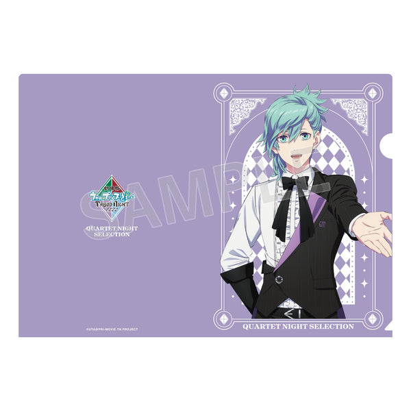『うたの☆プリンスさまっ♪TABOO NIGHT XXXX ご当地お菓子コラボ』QUARTET NIGHT SELECTION クリアファイル 美風 藍