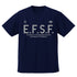 『機動戦士ガンダム』地球連邦宇宙軍 ドライTシャツ NAVY【202405再販】