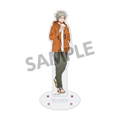 『ワールドトリガー』描き下ろしアクリルフィギュア 若村麓郎 日常 ver.