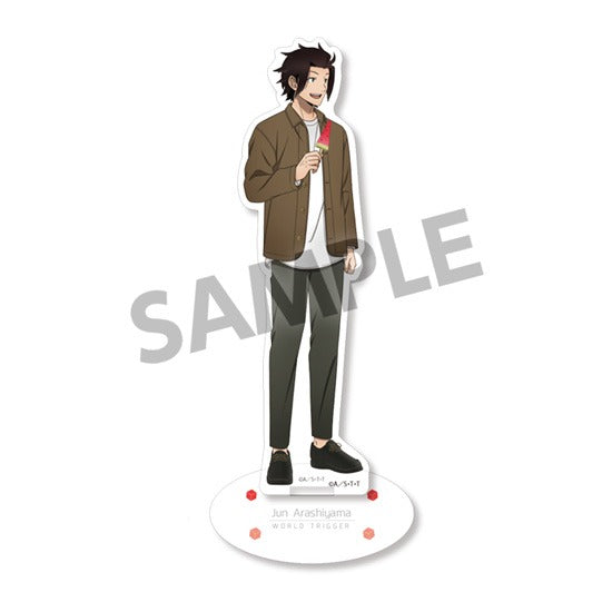 『ワールドトリガー』描き下ろしアクリルフィギュア 嵐山准 日常 ver.