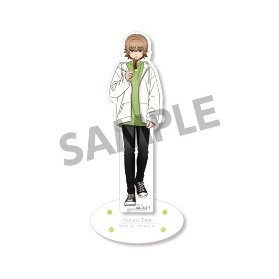 『ワールドトリガー』描き下ろしアクリルフィギュア 絵馬ユズル 日常 ver.