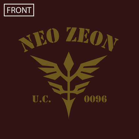 『機動戦士ガンダムUC(ユニコーン)』ネオ・ジオン ヘビーウェイトTシャツ/BURGUNDY