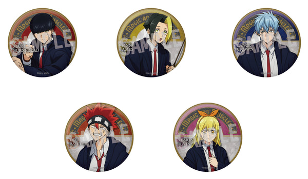 『マッシュル-MASHLE-』トレーディングマット缶バッジ vol.1(全5種)BOX