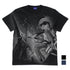 『釣りキチ三平』「Reel it!」海Ver. オールプリントTシャツ BLACK【202405再販】