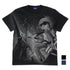 『釣りキチ三平』「Reel it!」海Ver. オールプリントTシャツ BLACK