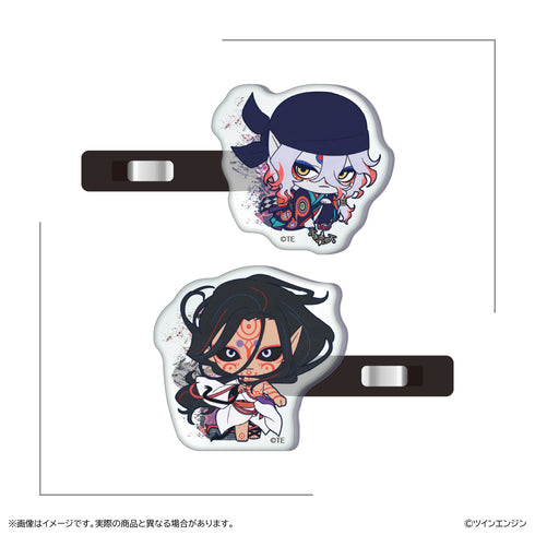 "Mononoke Chapter 3: The Snake God" Acrylic Bang Clip / B