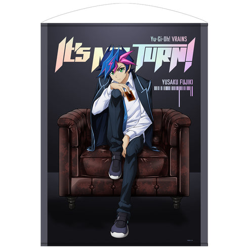 『遊☆戯☆王VRAINS』描き下ろし 藤木遊作 B2タペストリー 最強の決闘者達Ver.