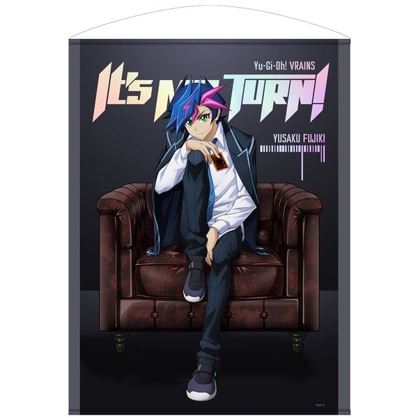 『遊☆戯☆王VRAINS』描き下ろし 藤木遊作 B2タペストリー 最強の決闘者達Ver.