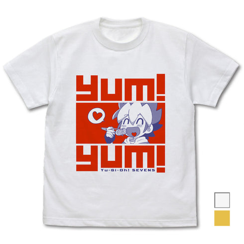 『遊☆戯☆王SEVENS』遊我のyumyum Tシャツ/WHITE