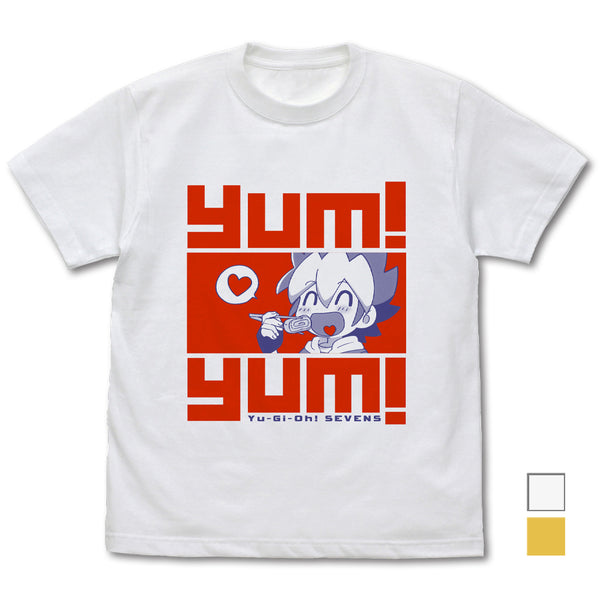 『遊☆戯☆王SEVENS』遊我のyumyum Tシャツ/WHITE