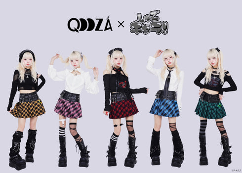 『しゅごキャラ!』QOOZA × しゅごキャラ! / ブラックシャツネクタイ