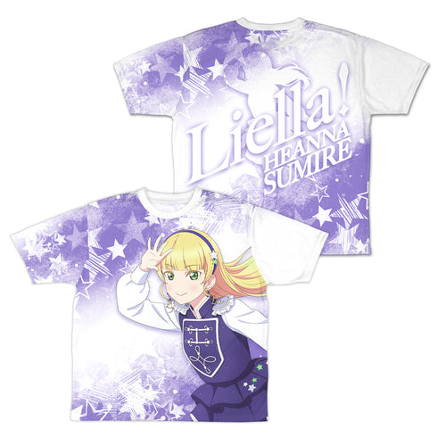 『ラブライブ!スーパースター!!』描き下ろし 平安名すみれ 両面フルグラフィックTシャツ『Sing!Shine!Smile!』Ver.