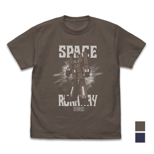 『伝説巨神イデオン』SPACE RUNAWAY IDEON Tシャツ CHARCOAL