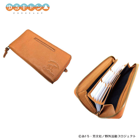『ゆるキャン△』マヤカーフレザーポップアップウォレット