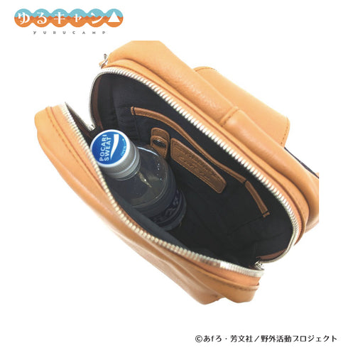 『ゆるキャン△』マヤカーフレザーボディバッグ