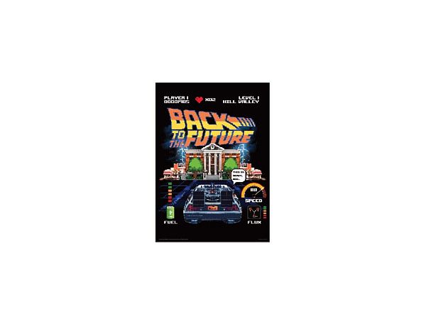 "Back to the Future" Jigsaw Puzzle BTTF/Dot Style 500 Pieces (38 x 53 cm)