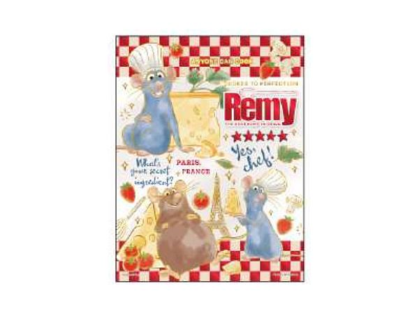 "Disney" Mini Jigsaw Puzzle 2 Light: Colorful Gold / Remy, 300 Pieces (16.5 x 21.5 cm)
