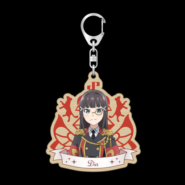 『幻日のヨハネ -SUNSHINE in the MIRROR-』ウッドキーホルダー/ダイヤ