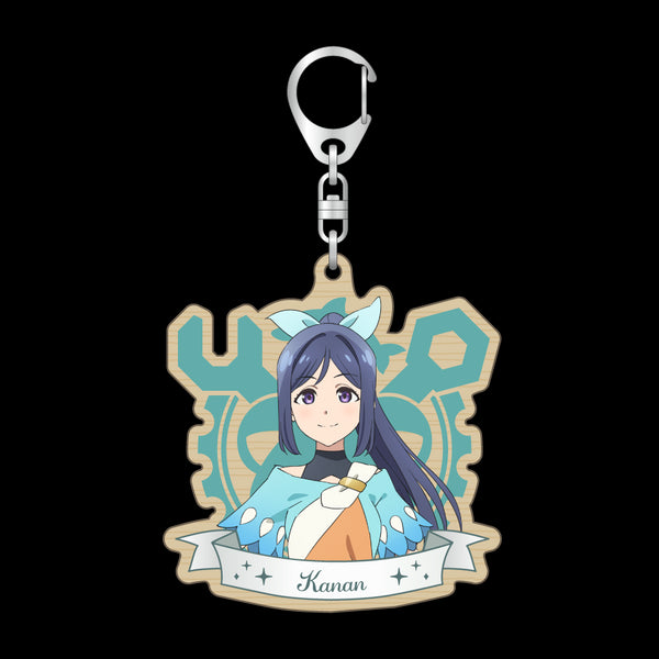 『幻日のヨハネ -SUNSHINE in the MIRROR-』ウッドキーホルダー/カナン