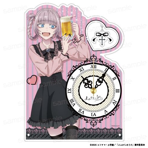 『よふかしのうた Season2』描き下ろし ビッグアクリル置時計【202605再販】
