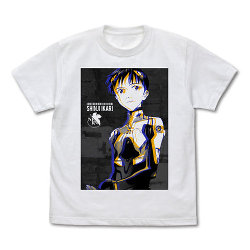 『EVANGELION エヴァンゲリオン』碇シンジ グラフィックTシャツ【202406再販】