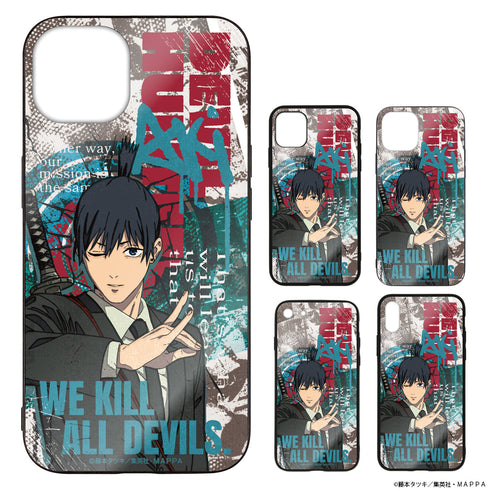 『チェンソーマン』早川アキ 強化ガラスiPhoneケース