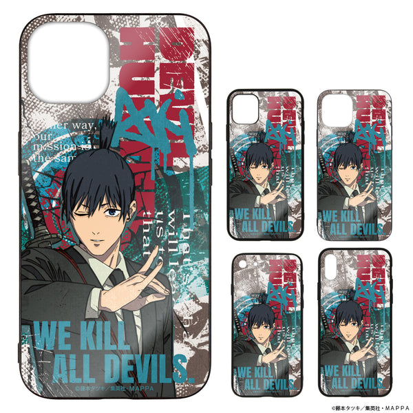 『チェンソーマン』早川アキ 強化ガラスiPhoneケース