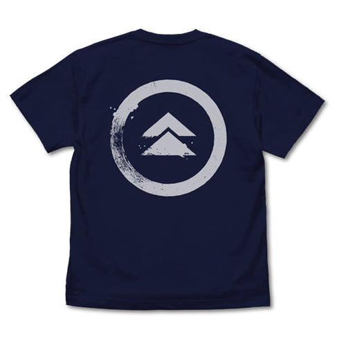 『Ghost of Tsushima』家紋 Tシャツ/NAVY【202406再販】