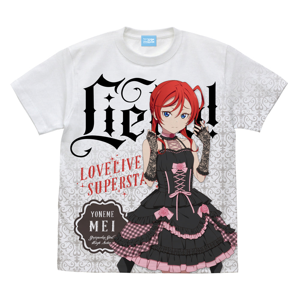 『ラブライブ!スーパースター!!』描き下ろし 米女メイ フルグラフィックTシャツ ロリータファッション Ver.