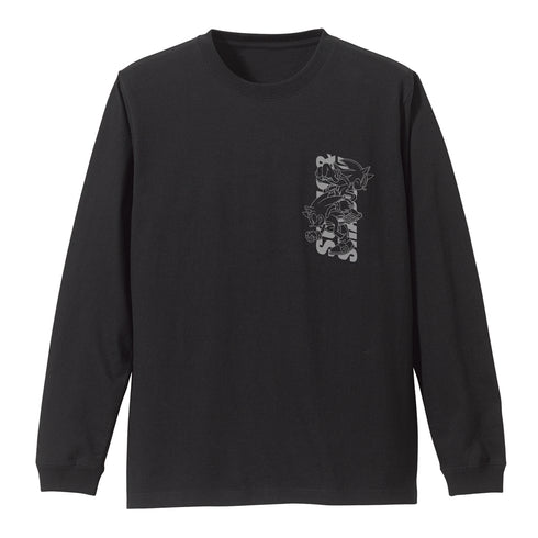 『ソニック・ザ・ヘッジホッグ』SONIC&SHADOW 袖ロングスリーブTシャツ BLACK