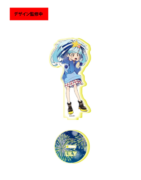 『ゾンビランドサガ ゆめぎんがパラダイス』アクリルスタンド/星川 リリィ キービジュアル
