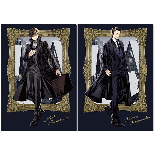 『ファンタスティック・ビースト』クリアファイルセット Newt&Theseus