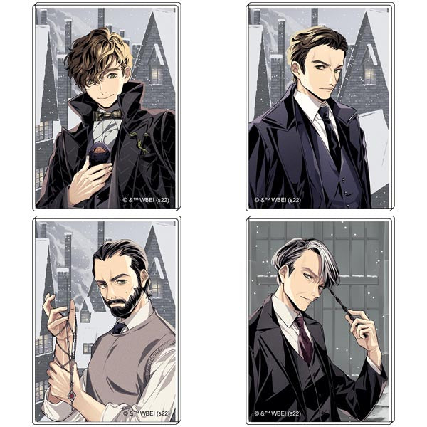 "Fantastic Beasts" Acrylic & Framed Magnet Set (Set of 4)