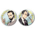 『ファンタスティック・ビースト』缶バッジセット B Dumbledore&Grindelwald