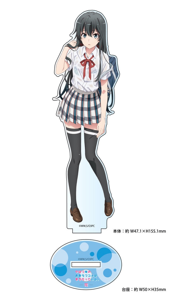 『やはり俺の青春ラブコメはまちがっている。完』【描き下ろし】雪乃 アクリルスタンド(雨宿り)