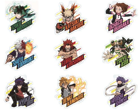 『僕のヒーローアカデミア』(ヒロアカ)トレーディングアクリルキーホルダー AセットBOX(アニメ5期ver/vol.2)