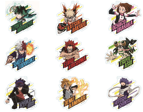 『僕のヒーローアカデミア』(ヒロアカ)トレーディングアクリルキーホルダー AセットBOX(アニメ5期ver/vol.2)