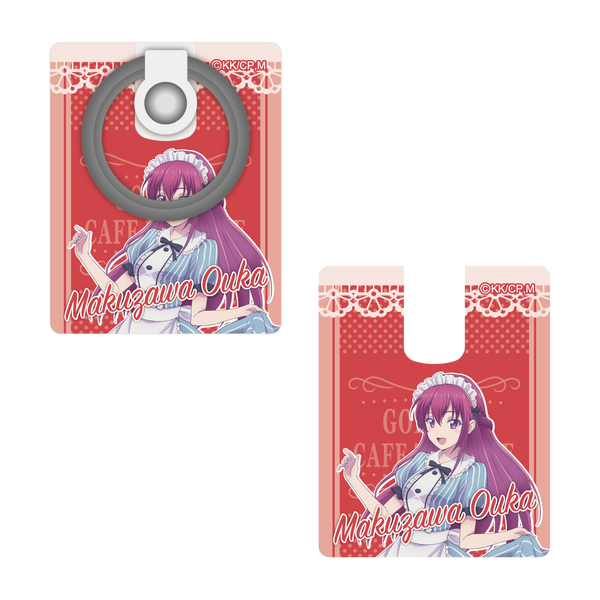『女神のカフェテラス』モバイルリングホルダー 幕澤桜花