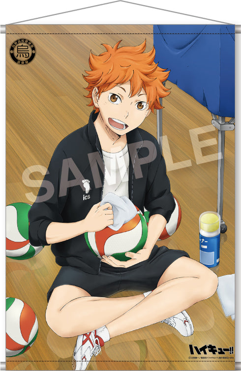 『ハイキュー!!』烏野高校排球部活動録 タペストリー 日向翔陽
