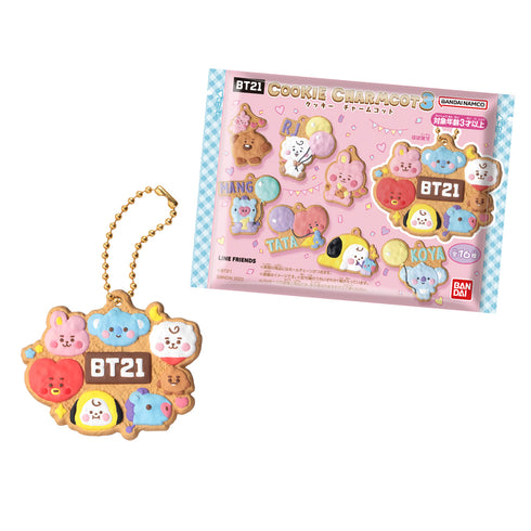 『BT21』 クッキーチャームコット3 BOX