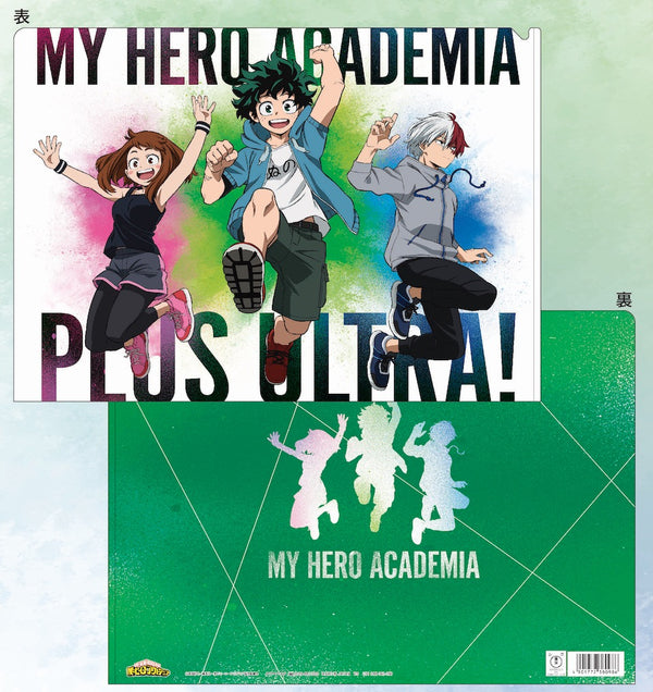 『僕のヒーローアカデミア』(ヒロアカ)クリアファイル (A 緑谷・麗日・轟焦凍)