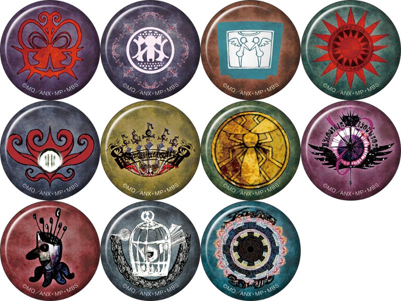 魔法少女まどか☆マギカ』魔女の口づけミニバッジコレクション BOX