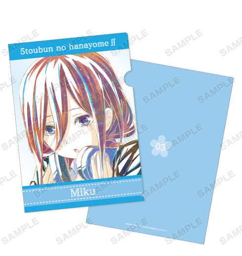 『五等分の花嫁∬』三玖 Ani-Art 第3弾 クリアファイル